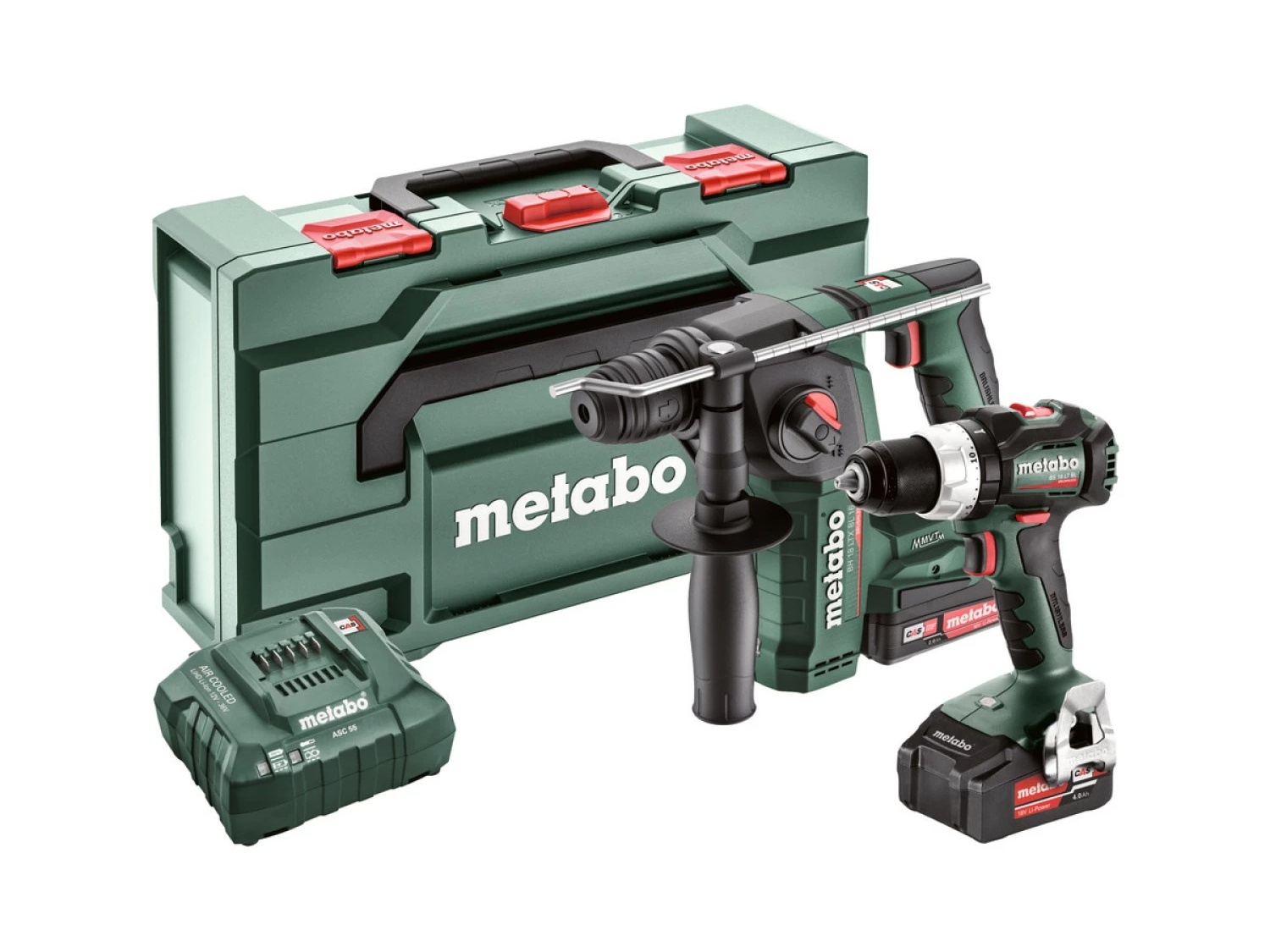 Metabo Comboset 2.5.2 18V Li-Ion – boorschroefmachine en boorhamer in metaBOX