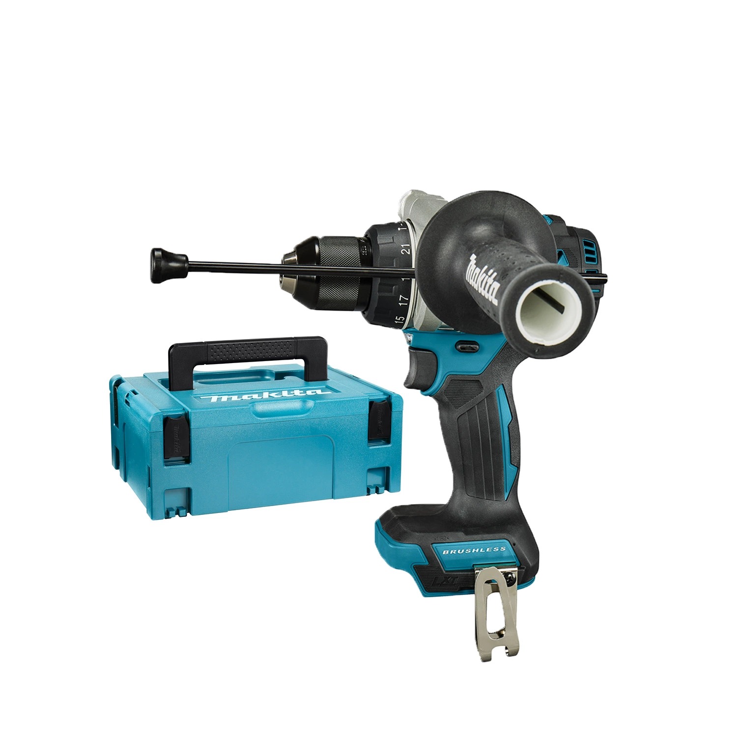Makita DHP492ZJ 18V klopboor-/schroefmachine in Mbox — zonder accu