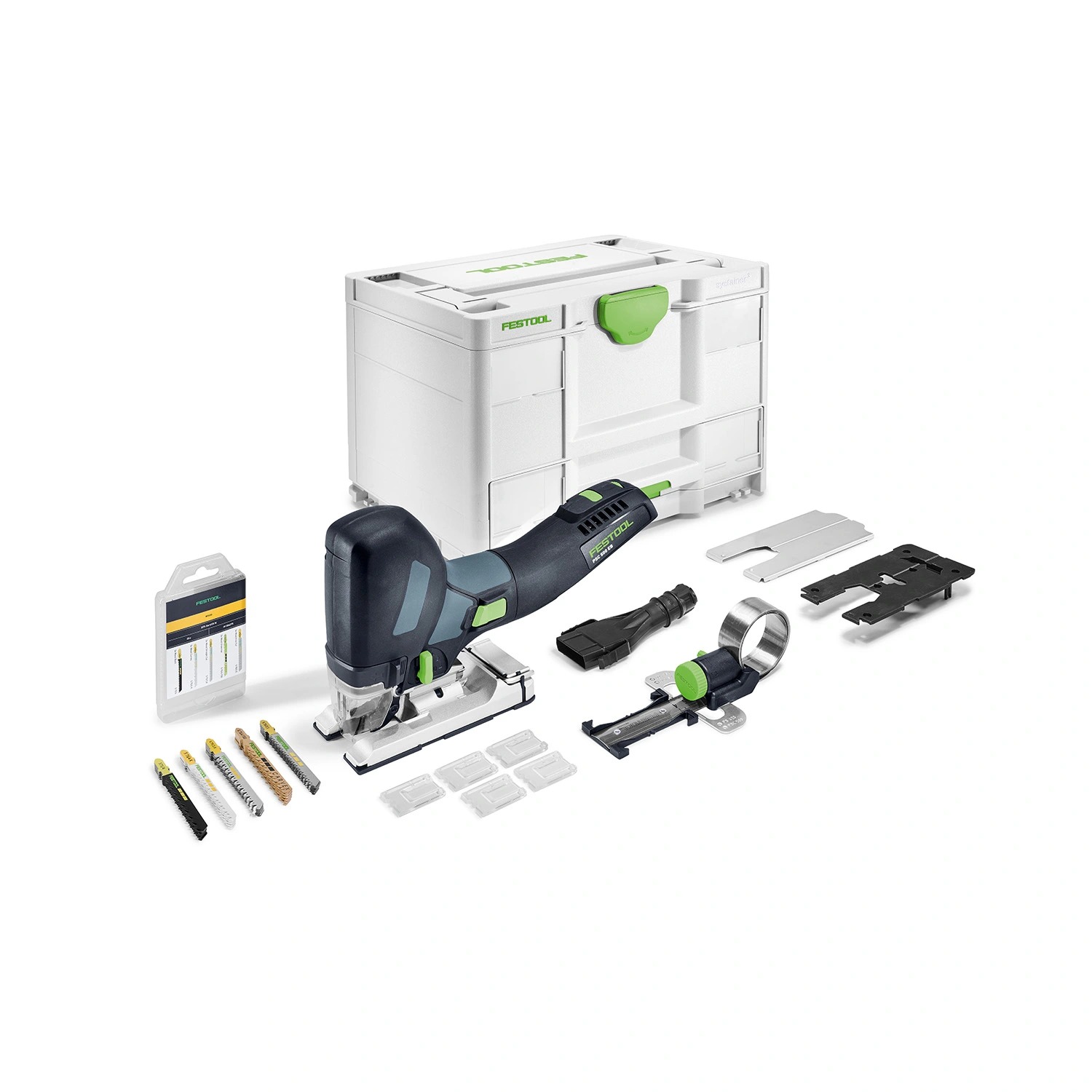 Festool 576961 PSC 500 EB-Basic-Set 18V accu-decoupeerzaag met zaagbladenset in Systainer