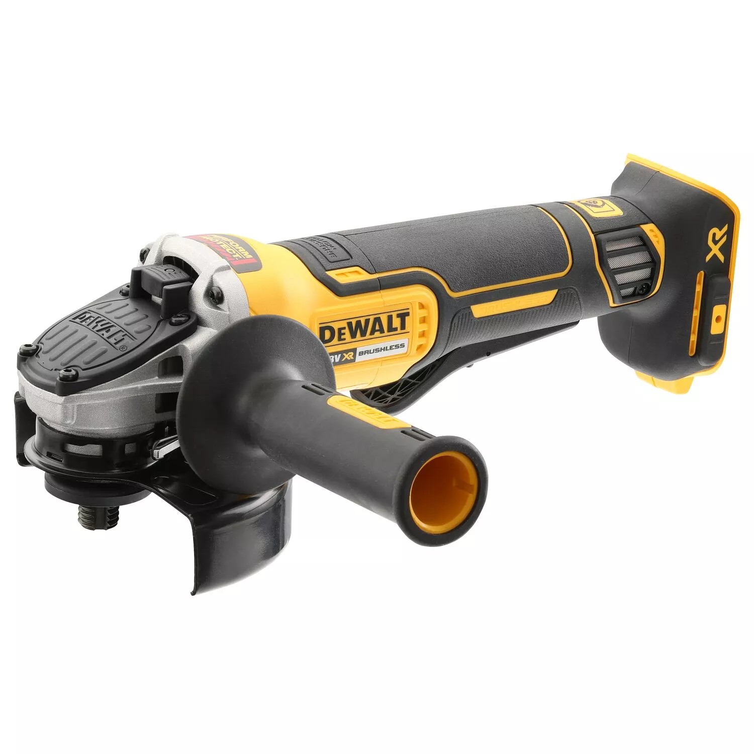 DeWALT DCG413N-XJ 18V Li-ion accu haakse slijper body – 115 mm – koolborstelloos