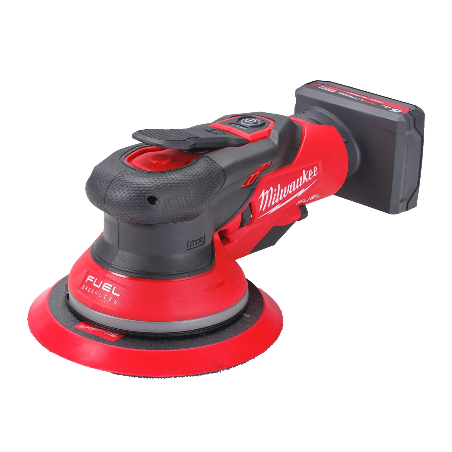 Milwaukee M12 FROS5-502X 12V excentrische schuurmachine set – 150 mm – 2 × 5,0 Ah – HD Box